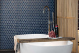 Houten roomdivider in badkamer-Houten roomdivider-alle,Badkamer-OBLY