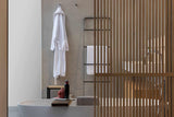Houten roomdivider in badkamer-Houten roomdivider-alle,Badkamer-OBLY