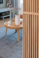 Houten roomdivider in karakteristieke woning-Houten roomdivider-alle,Keuken,Woonkamer-Houten roomdivider in karakteristieke woning -OBLY