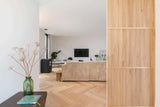 Houten roomdivider in woonkamer-Houten roomdivider-alle,houtenroomdivider,roomdivider,Woonkamer-OBLY