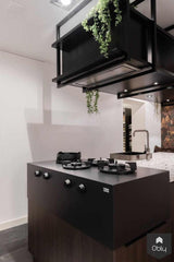 Industriële keuken met verhoogde elementen-Keukenstudio Stormink-alle,Keuken-OBLY