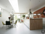 Interieur Woonhuis-Jan Couwenberg Architectuur-alle,gietvloer interieur,interieur woonhuis,jaren 30 woning,modern interieur,open balken plafond,renovatie interieur,Woonkamer,woonkeuken ontwerp-OBLY