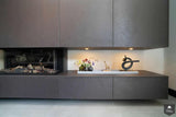 Interieur, maatwerk en verlichting voor stadsvilla-Interior Styling by Madeleine-alle,Keuken-OBLY