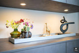 Interieur, maatwerk en verlichting voor stadsvilla-Interior Styling by Madeleine-alle,Keuken-OBLY