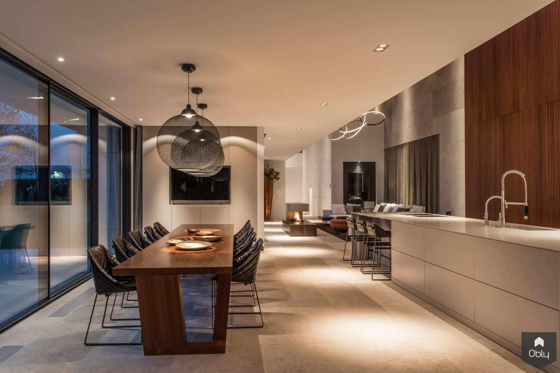 Interieurontwerp Villa Westland-Linda Pol Interieurarchitect-alle,exclusieve woning,high end interieur,Keuken,luxe villa interieur,moderne leefkeuken,notenhout interieur,villa westland-OBLY
