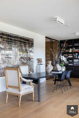 Interieurontwerp appartement vol kunst-Erik Koijen-alle,Woonkamer-OBLY