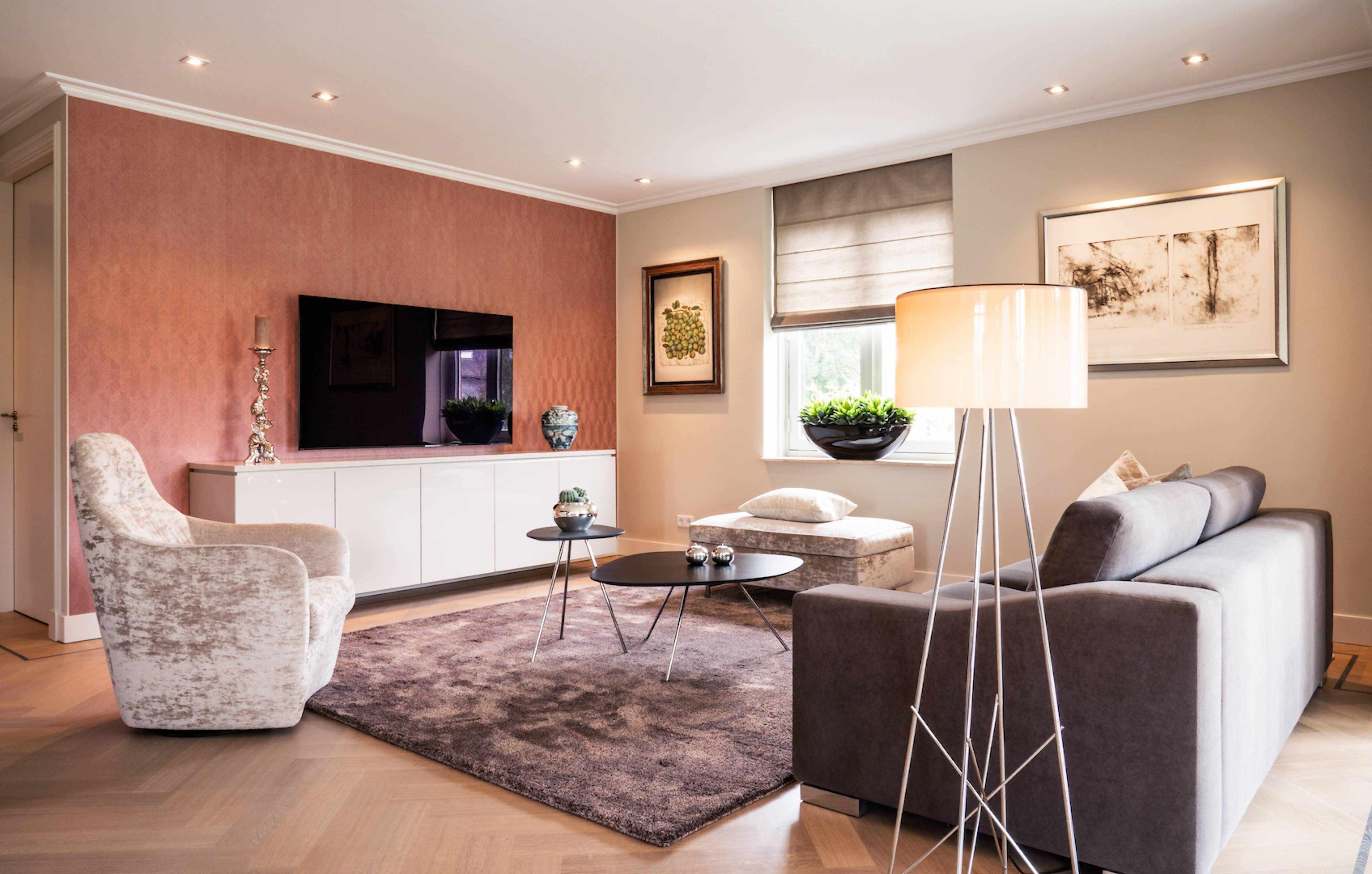 Interieurontwerp in Penthouse-NM ontwerp-alle,Exclusief wonen,Interieurontwerp,Keuken,Kunst in interieur,Luxe interieur,Maatwerk kast,Open indeling,Woonkamer- Interieurontwerp voor Penthouse-OBLY