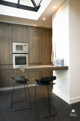 Jaren 30 pand: keuken, eetkamer en living-Maaike van Diemen Interieurontwerp-alle,Woonkamer-OBLY