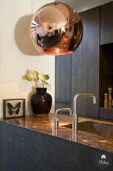 Jaren 30 pand: keuken, eetkamer en living-Maaike van Diemen Interieurontwerp-alle,Woonkamer-OBLY