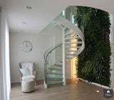 Jungle in Amsterdams appartement-EeStairs-alle,Entree hal trap-OBLY