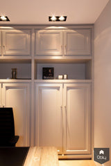 Kantoor aan huis - Landelijk chique-Wood Creations-alle,Woonkamer-OBLY