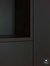 Kastenwand van gefineerd eiken-Zijlmans Maatwerk-alle,Eetkamer-OBLY