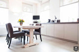 Keuken champagne kleurig met eiken hout-Wood Creations-alle,Keuken-OBLY
