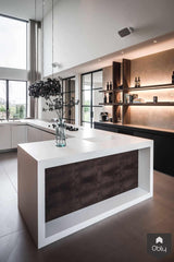 Keuken in u-vorm in luxe villa-Culimaat-alle,Keuken-Keuken in u-vorm in luxe villa | OBLY.com -OBLY