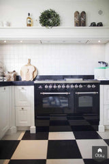 Keuken landelijk klassiek in zwart wit-Wood Creations-alle,Keuken-OBLY