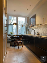 Keuken met marmer en messing-DBD Interiors-alle,Keuken-OBLY