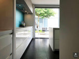 Keuken met mediterraans blauw en warme houttinten-Keukenarchitectuur Midden Brabant-alle,Keuken-OBLY