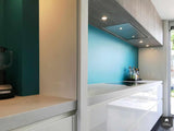 Keuken met mediterraans blauw en warme houttinten-Keukenarchitectuur Midden Brabant-alle,Keuken-OBLY
