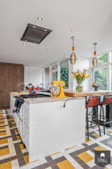 Keuken met terrazzo blad in jaren 30 woning-Keukenstudio Stormink-alle,Keuken-OBLY