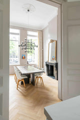 Keuken met visgraat vloer-Vloerenhuis Amsterdam-keuken-Keuken met visgraat vloer-OBLY