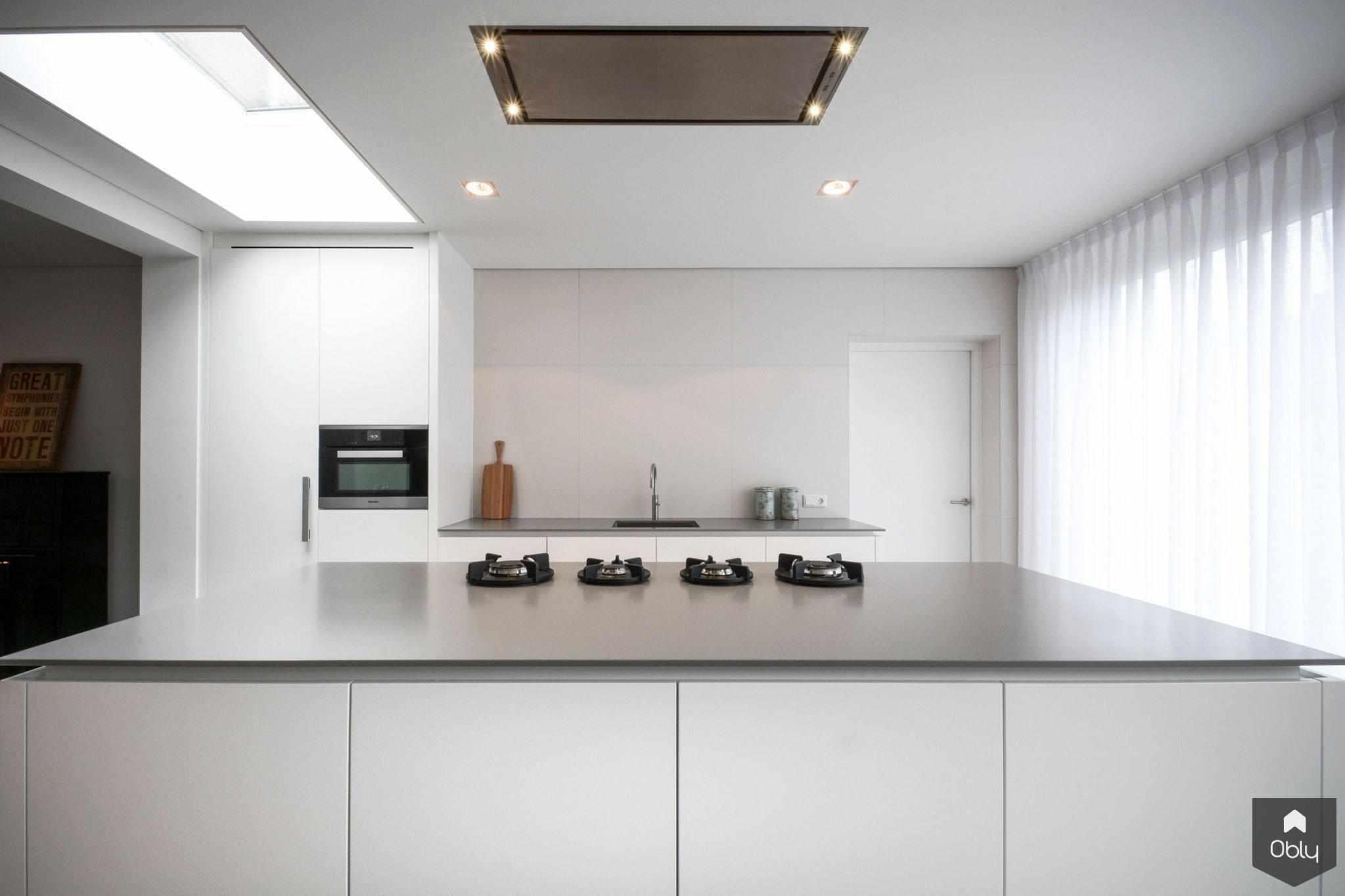 Keuken modern wit gelakt-Ecker Interieur-alle,Keuken-OBLY