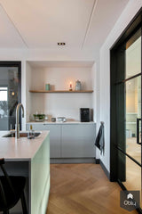 Keuken van Italiaans design met composiet werkblad-Keukenstudio Stormink-alle,Keuken-OBLY