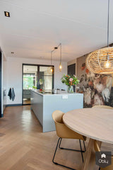 Keuken van Italiaans design met composiet werkblad-Keukenstudio Stormink-alle,Keuken-OBLY