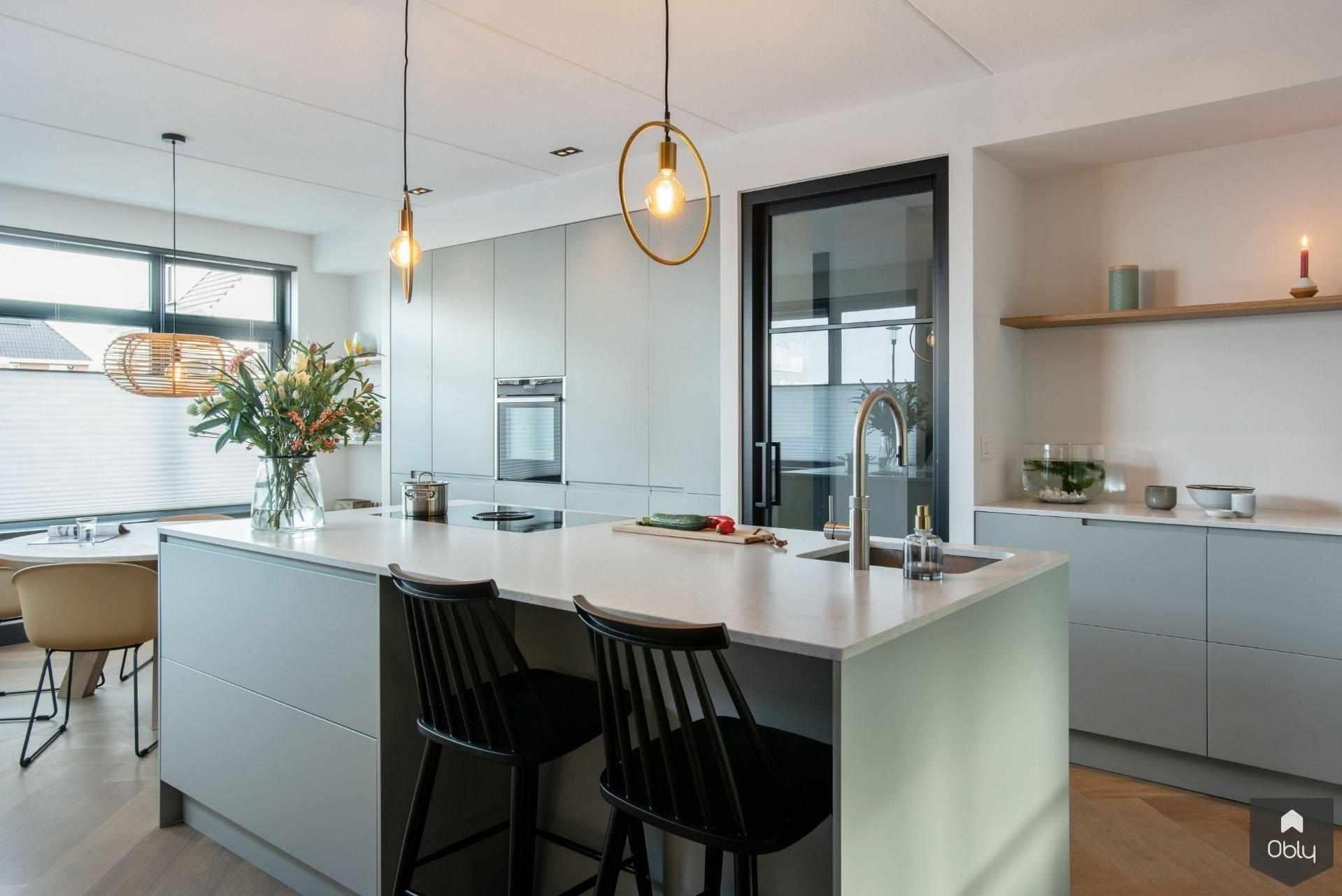 Keuken van Italiaans design met composiet werkblad-Keukenstudio Stormink-alle,Keuken-OBLY