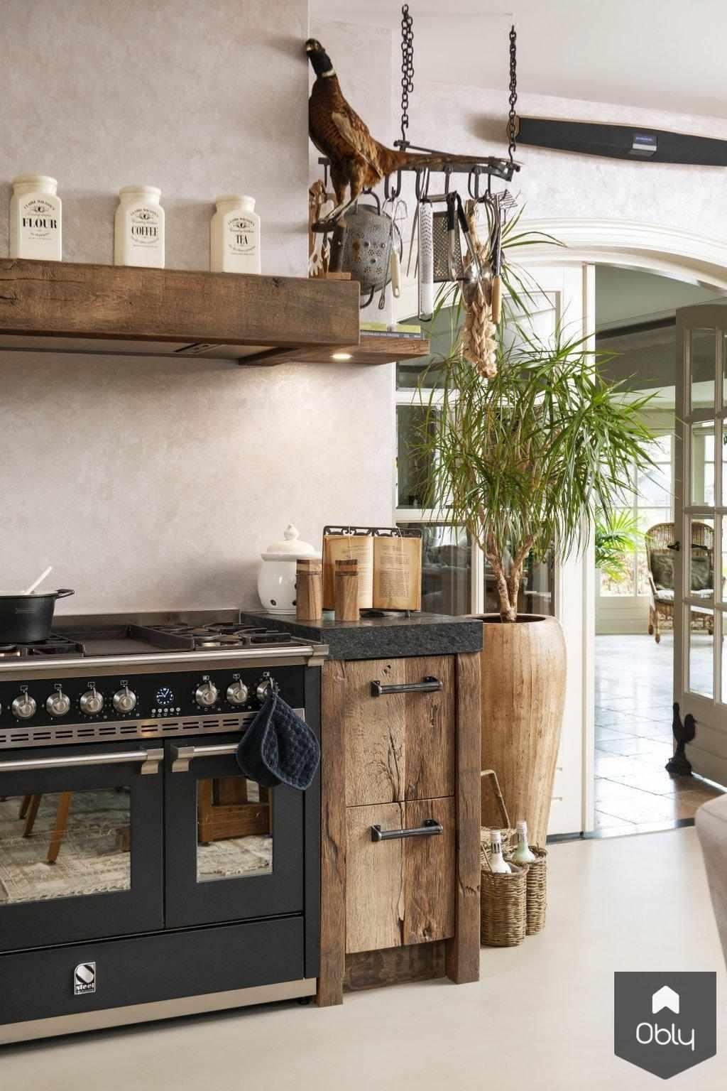 Keuken van hergebruikt hout met robuust maatwerk-Restyle-XL-alle,Keuken-Keuken van hergebruikt hout | Restyle-XL-OBLY
