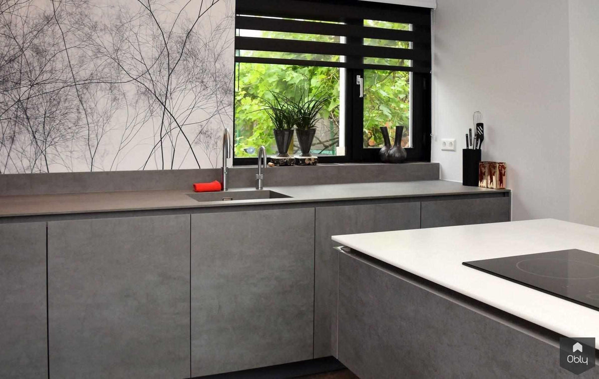Keukenrenovatie met afwasbaar behang-Rijvo-alle,Keuken-Keukenrenovatie met afwasbaar behang | OBLY.com-OBLY