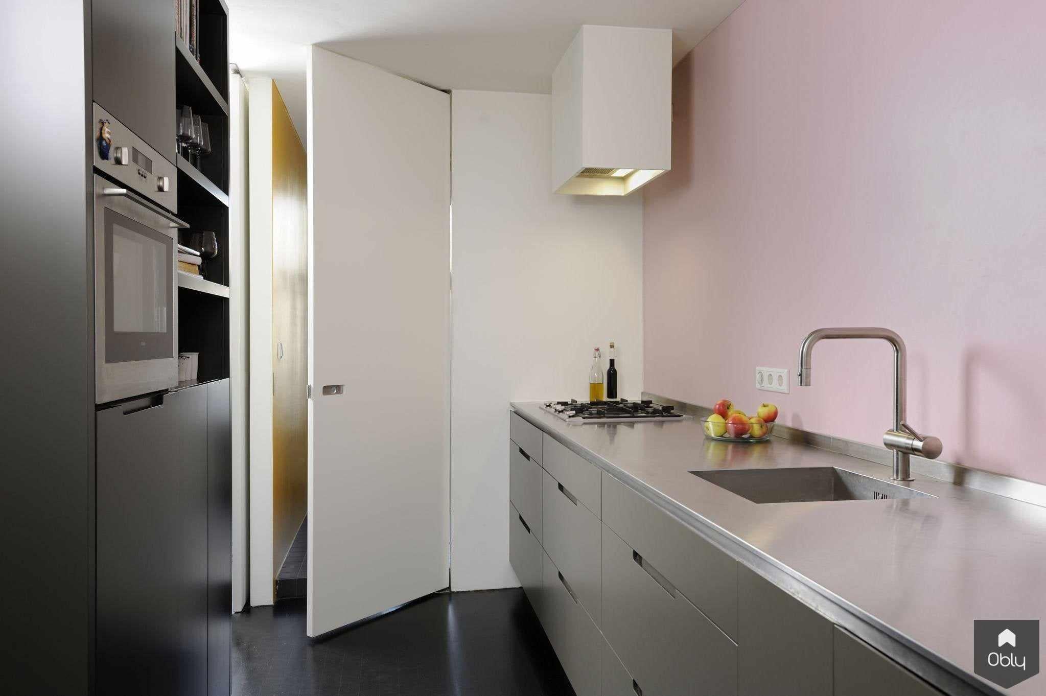 Kinkerstraat Amsterdam-VEVS Interior Design-alle,Compact wonen,Keuken,Maatwerk kasten,Slaapkamer,Slimme indeling-OBLY
