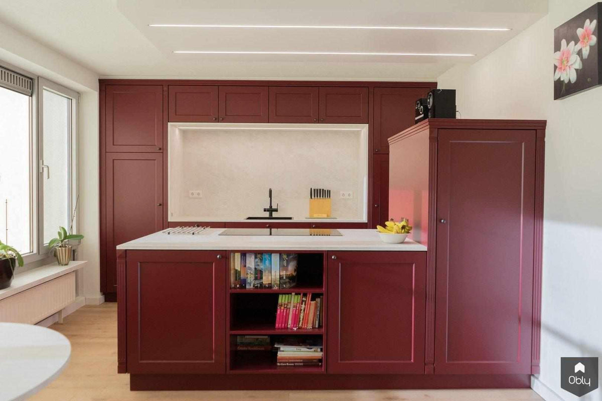 Klassieke keuken met pilasters en kroonlijsten-Gebr. Smits-alle,Keuken-OBLY