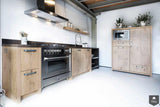 Kleine industriële keuken-Kitchenstudio-alle,Keuken-OBLY