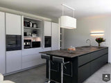 LEICHT keuken met hoge kastenwand en eiland-Wildhagen Design Keukens-alle,Keuken-OBLY