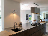 LEICHT keuken met keukeneiland en Wave afzuiglamp-Wildhagen Design Keukens-alle,Keuken-OBLY