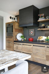 Landelijke keuken met hout en natuursteen-Restyle-XL-alle,Keuken-OBLY