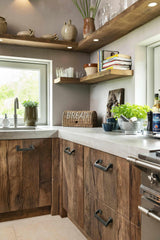 Landelijke keuken van massief oud eikenhout-Restyle-XL-Keuken-OBLY