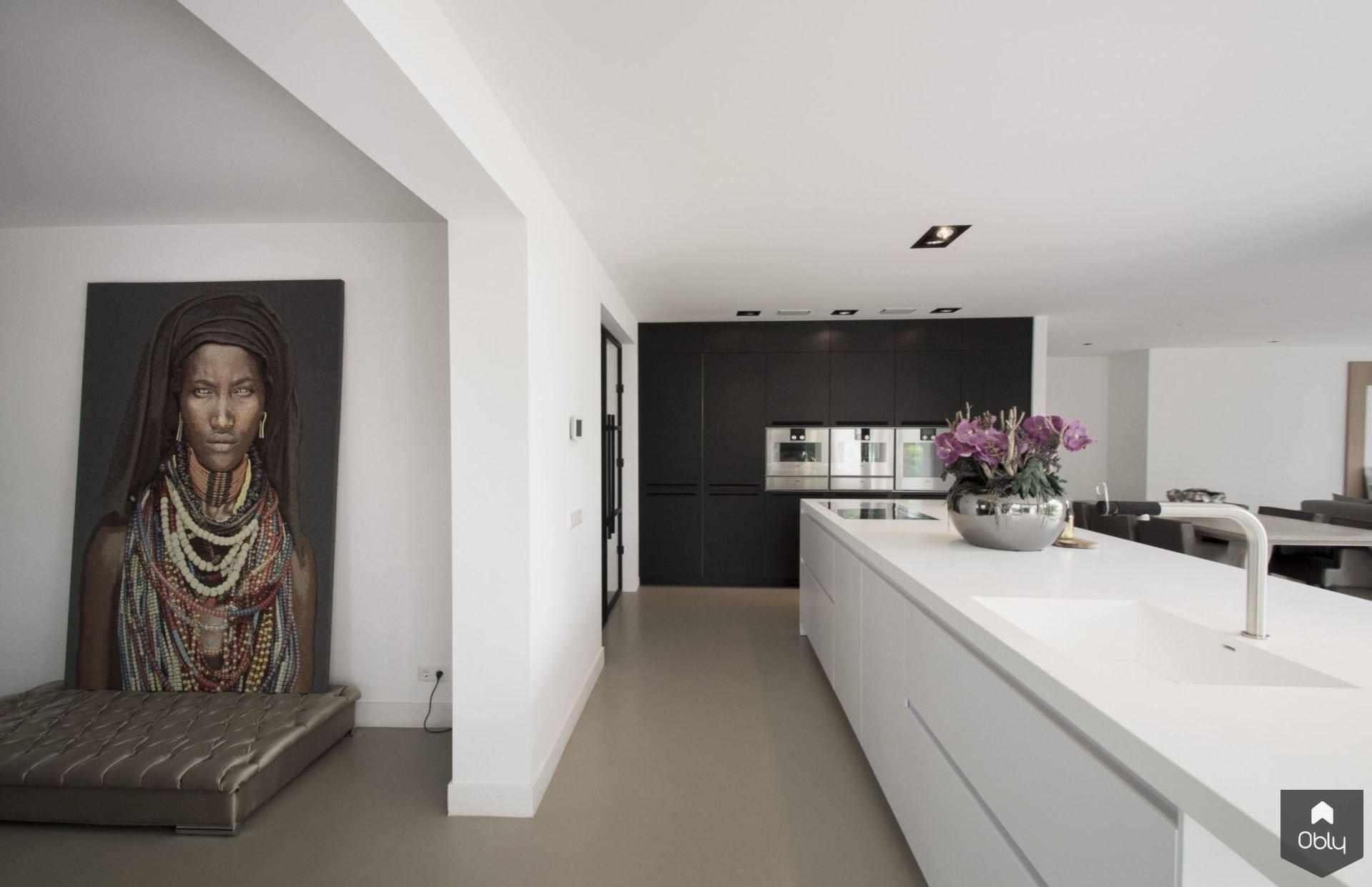 Leefkeuken vrijstaande villa-Art Design Wonen-alle,Keuken-OBLY