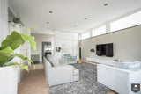 Lichte tuinkamer in Valkenswaard met verbinding naar buiten-B-TOO-alle,lichte woonkamer interieur,moderne tuinkamer interieur,tuinkamer aan huis,tuinkamer woonkamer,Woonkamer,woonkamer met veel licht-Lichte tuinkamer in Valkenswaard | B-TOO-OBLY