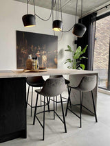 Luxe Loft interieur-Lifs Interior Design-keuken-Interieur indeling, ontwerp en realisering luxe loft-OBLY