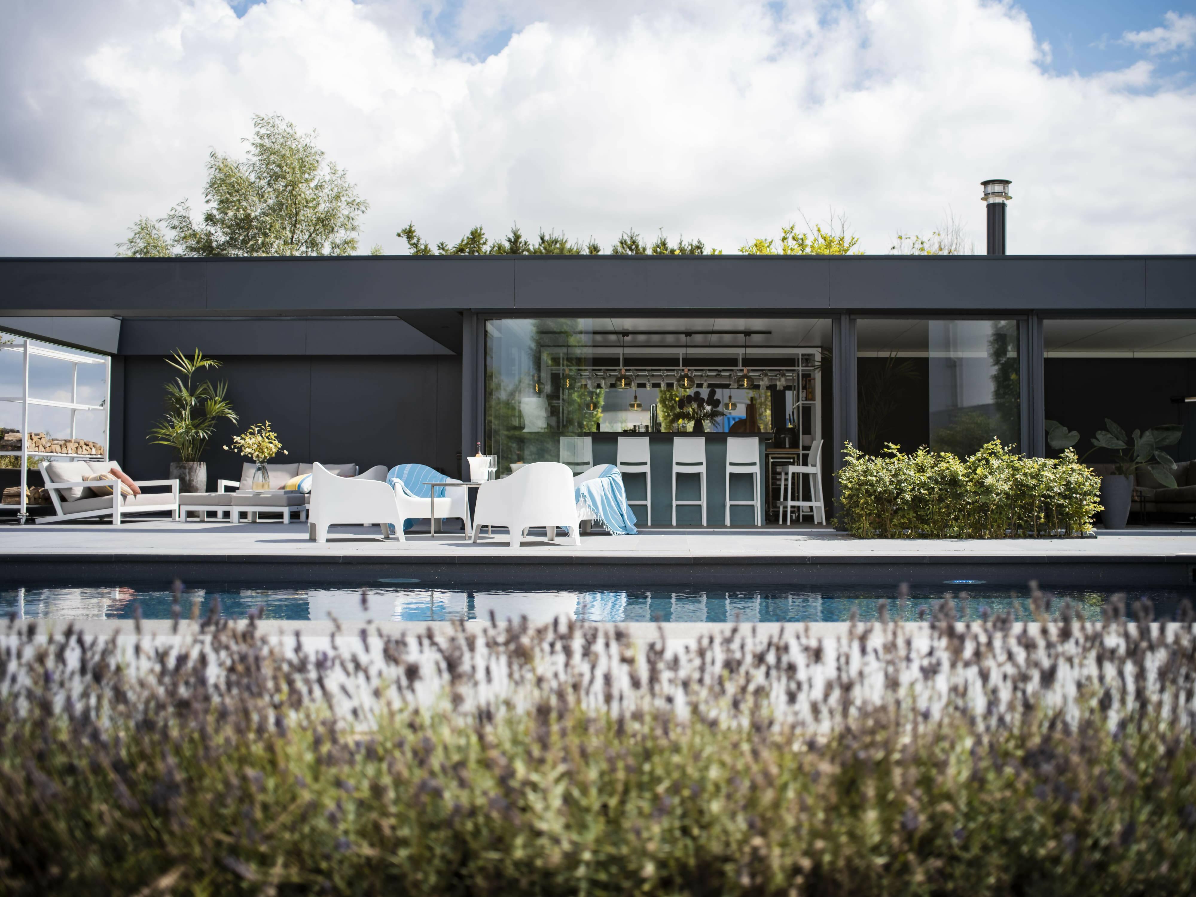 Luxe tuin met zwembad en poolhouse-Molengraaf Tuinen-exclusieftuinontwerp,luxetuin,modernebuitenruimte,poolhouse,Tuin,tuinarchitectuur,zwembadinspiratie,zwembadtuin-Luxe tuin met zwembad en poolhouse-OBLY