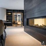 Luxe woning met roomdivider haard-FERDINAND interieurbouw-alle,Woonkamer-OBLY
