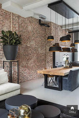 Luxueus en industrieel interieurontwerp-Grego Design Studio-alle,donkere keuken inspiratie,industriële luxe woning,industriële woonkamer,luxe industrieel interieur,luxe wooninrichting,maatwerk interieur zwart,moderne haardwand,stijlvolle loft uitstraling,Woonkamer,zwart interieurdesign-Luxe, industrieel interieurontwerp | OBLY.com-OBLY