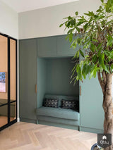 Maatwerk interieur moderne woning-designed by david-alle,Woonkamer-OBLY
