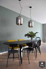 Maatwerk tafel met metalen onderstel-Metalstuff-alle,Eetkamer-OBLY