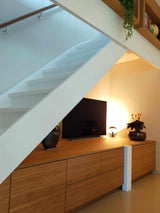 Maatwerkmeubel onder trap-Gebr. Smits-Hal-OBLY