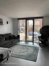 Marmoleum vloer renovatie woning-MoreFloors-Woonkamer-Marmoleum vloer toegepast in renovatie woning-OBLY
