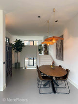 Marmoleum vloer renovatie woning-MoreFloors-Woonkamer-Marmoleum vloer toegepast in renovatie woning-OBLY