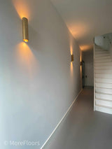 Marmoleum vloer renovatie woning-MoreFloors-Woonkamer-Marmoleum vloer toegepast in renovatie woning-OBLY
