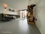Marmoleum vloer renovatie woning-MoreFloors-Woonkamer-Marmoleum vloer toegepast in renovatie woning-OBLY